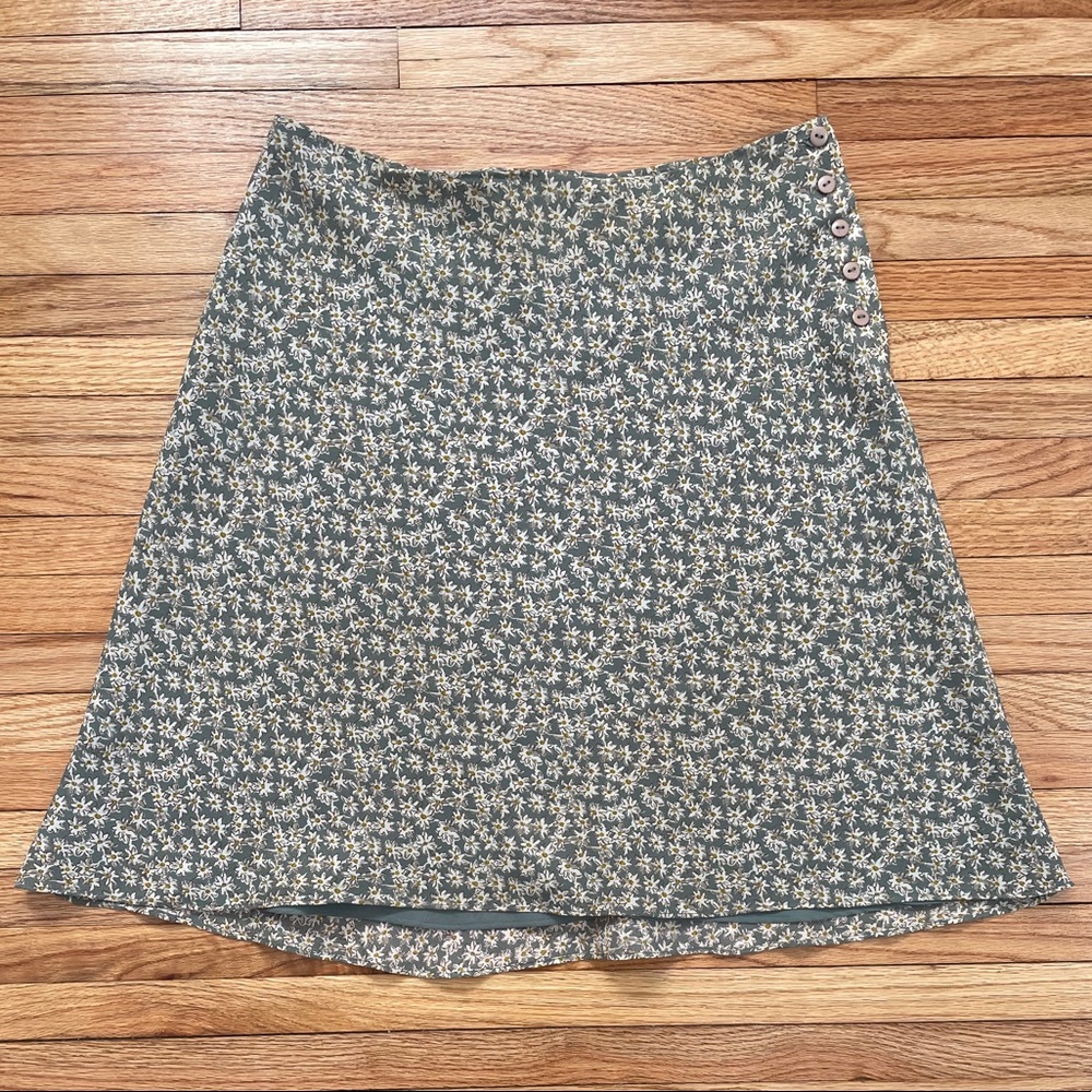 Vintage EXPRESS Daisy High Waisted Mini Skirt